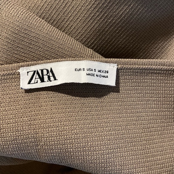 NWOT ZARA Strapless Corset Bustier - Picture 6 of 6